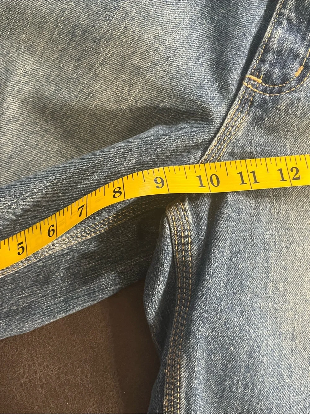 Polo Jeans Company Carpenter Denim baggy Shorts - Blue Boy 12